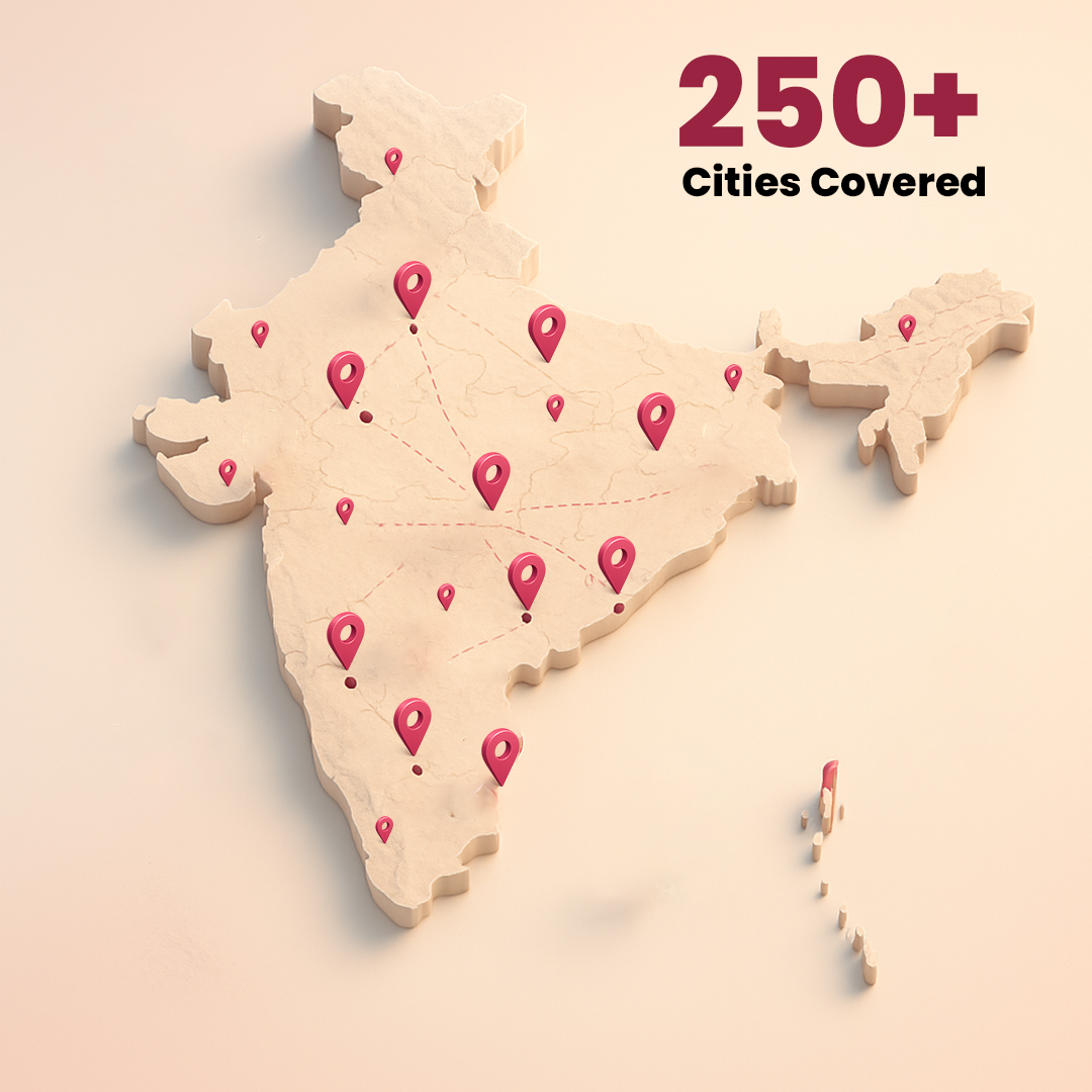 India Coverage Map